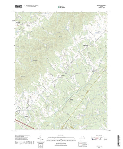 United States Geological Survey Keswick, VA (2022, 24000-Scale) digital map