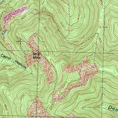 United States Geological Survey Ketchen, TN-KY (1980, 24000-Scale) digital map