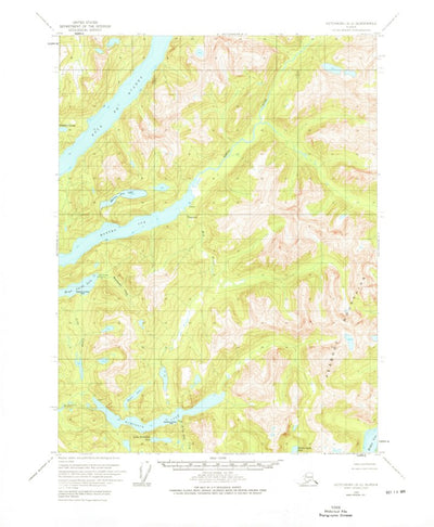 United States Geological Survey Ketchikan A-2, AK (1955, 63360-Scale) digital map