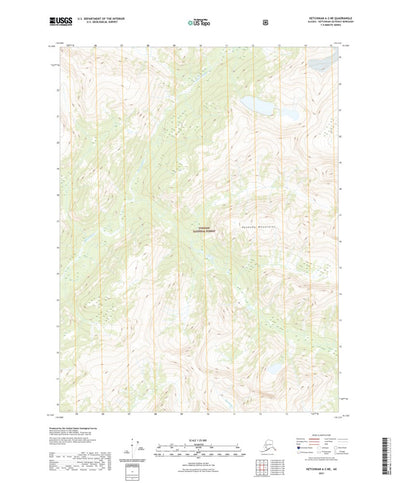 United States Geological Survey Ketchikan A-2 NE, AK (2021, 25000-Scale) digital map