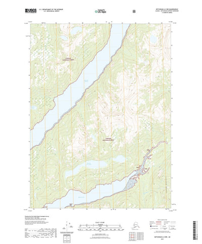 United States Geological Survey Ketchikan A-2 NW, AK (2021, 25000-Scale) digital map