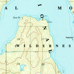 United States Geological Survey Ketchikan A-3, AK (1955, 63360-Scale) digital map