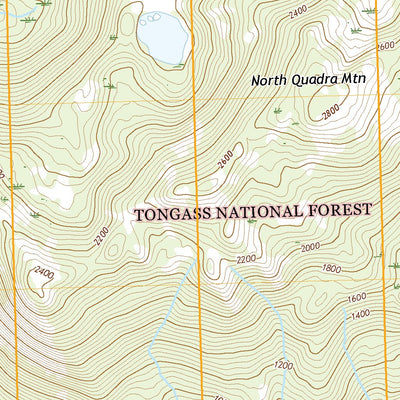 United States Geological Survey Ketchikan A-3 SW, AK (2021, 25000-Scale) digital map