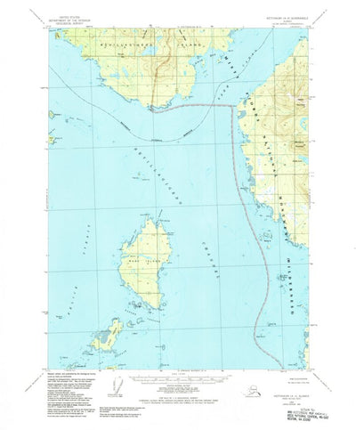 United States Geological Survey Ketchikan A-4, AK (1955, 63360-Scale) digital map