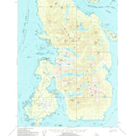 United States Geological Survey Ketchikan A-5, AK (1955, 63360-Scale) digital map