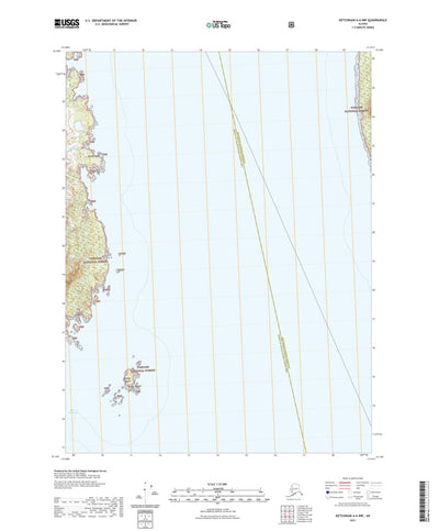 United States Geological Survey Ketchikan A-6 NW, AK (2021, 25000-Scale) digital map