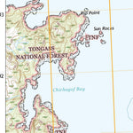 United States Geological Survey Ketchikan A-6 SW, AK (2021, 25000-Scale) digital map