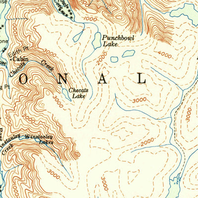 United States Geological Survey Ketchikan, AK (1952, 250000-Scale) digital map
