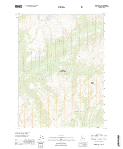 United States Geological Survey Ketchikan B-1 SW, AK (2021, 25000-Scale) digital map