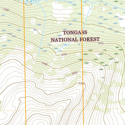 United States Geological Survey Ketchikan B-1 SW, AK (2021, 25000-Scale) digital map
