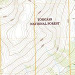 United States Geological Survey Ketchikan B-2 SE, AK (2021, 25000-Scale) digital map