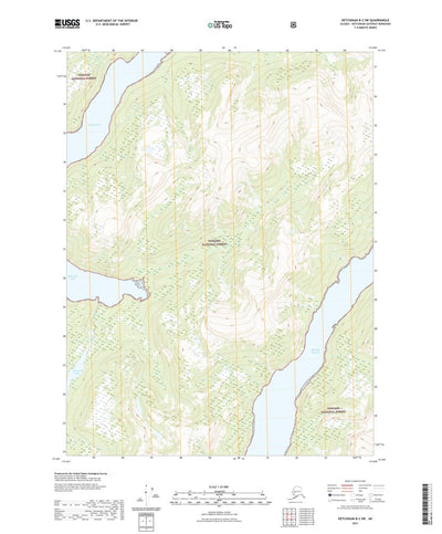 United States Geological Survey Ketchikan B-2 SW, AK (2021, 25000-Scale) digital map