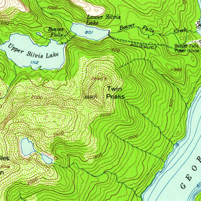 United States Geological Survey Ketchikan B-5, AK (1954, 63360-Scale) digital map