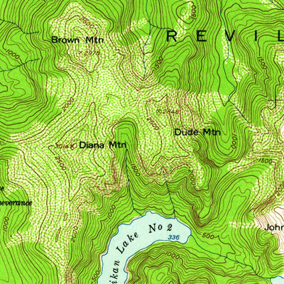 United States Geological Survey Ketchikan B-5, AK (1954, 63360-Scale) digital map