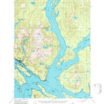 United States Geological Survey Ketchikan B-5, AK (1955, 63360-Scale) digital map