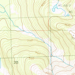 United States Geological Survey Ketchikan B-5 NW, AK (1991, 25000-Scale) digital map