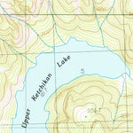 United States Geological Survey Ketchikan B-5 NW, AK (1991, 25000-Scale) digital map