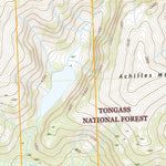 United States Geological Survey Ketchikan B-5 SW, AK (2021, 25000-Scale) digital map
