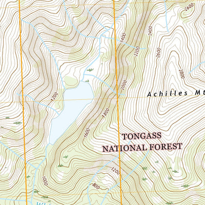 United States Geological Survey Ketchikan B-5 SW, AK (2021, 25000-Scale) digital map