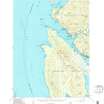 United States Geological Survey Ketchikan B-6, AK (1954, 63360-Scale) digital map