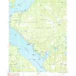 United States Geological Survey Ketchikan B-6 NE, AK (1991, 25000-Scale) digital map