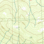United States Geological Survey Ketchikan B-6 NE, AK (1991, 25000-Scale) digital map