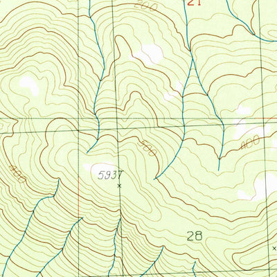 United States Geological Survey Ketchikan B-6 NE, AK (1991, 25000-Scale) digital map