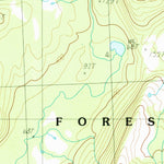 United States Geological Survey Ketchikan B-6 SE, AK (1991, 25000-Scale) digital map