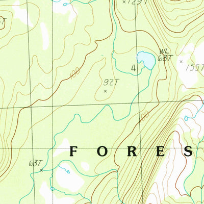 United States Geological Survey Ketchikan B-6 SE, AK (1991, 25000-Scale) digital map