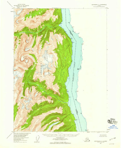 United States Geological Survey Ketchikan C-1, AK (1955, 63360-Scale) digital map