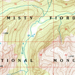 United States Geological Survey Ketchikan C-2, AK (1996, 63360-Scale) digital map