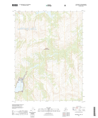 United States Geological Survey Ketchikan C-2 NW, AK (2021, 25000-Scale) digital map
