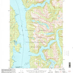 United States Geological Survey Ketchikan C-3, AK (1996, 63360-Scale) digital map