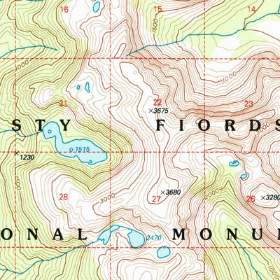 United States Geological Survey Ketchikan C-3, AK (1996, 63360-Scale) digital map
