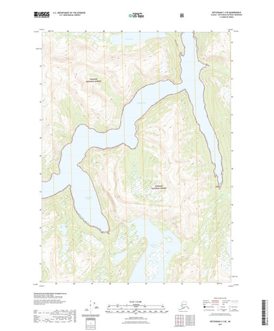 United States Geological Survey Ketchikan C-3 SE, AK (2021, 25000-Scale) digital map