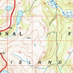 United States Geological Survey Ketchikan C-4, AK (1995, 63360-Scale) digital map