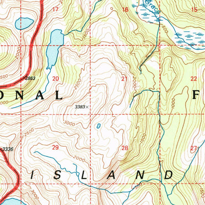 United States Geological Survey Ketchikan C-4, AK (1995, 63360-Scale) digital map