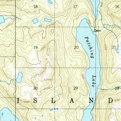 United States Geological Survey Ketchikan C-5, AK (1948, 63360-Scale) digital map