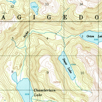 United States Geological Survey Ketchikan C-5, AK (1948, 63360-Scale) digital map