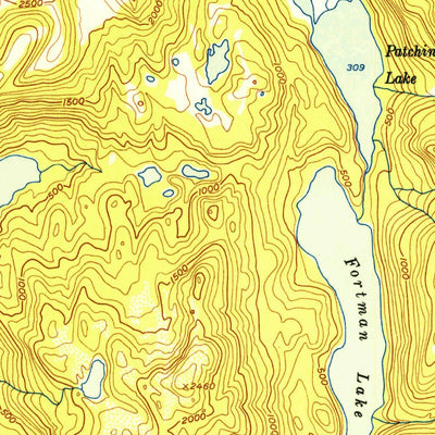 United States Geological Survey Ketchikan C-5, AK (1953, 63360-Scale) digital map