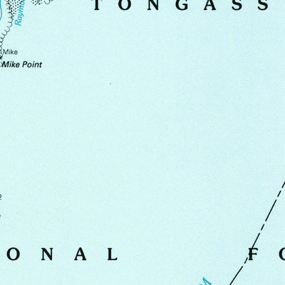 United States Geological Survey Ketchikan C-6, AK (1995, 63360-Scale) digital map