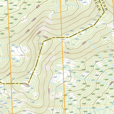 United States Geological Survey Ketchikan C-6 NW, AK (2021, 25000-Scale) digital map