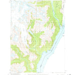 United States Geological Survey Ketchikan D-1, AK (1955, 63360-Scale) digital map