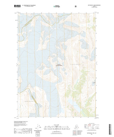 United States Geological Survey Ketchikan D-1 NW, AK (2021, 25000-Scale) digital map