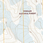 United States Geological Survey Ketchikan D-1 NW, AK (2021, 25000-Scale) digital map