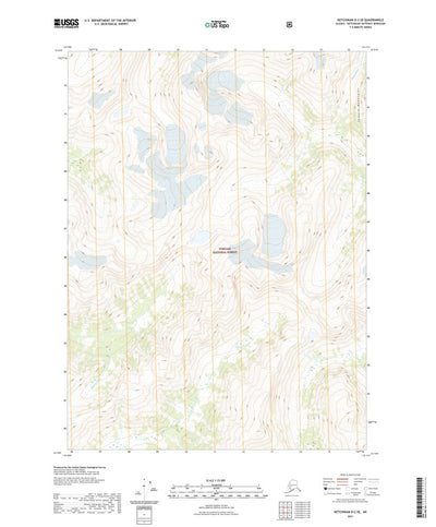United States Geological Survey Ketchikan D-2 SE, AK (2021, 25000-Scale) digital map