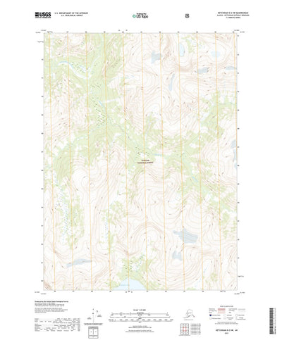 United States Geological Survey Ketchikan D-2 SW, AK (2021, 25000-Scale) digital map