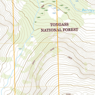 United States Geological Survey Ketchikan D-2 SW, AK (2021, 25000-Scale) digital map