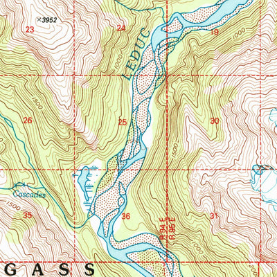 United States Geological Survey Ketchikan D-3, AK (1996, 63360-Scale) digital map