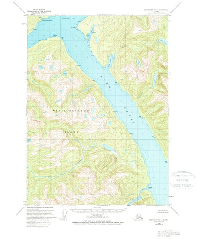 United States Geological Survey Ketchikan D-4, AK (1955, 63360-Scale) digital map